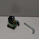 Nilight LED Brake Light Trailer Hitch Cover Square Red Lens Vehicle Tow Hitch Driving Brake Lamp 12 LEDs Brake Tail Lights with 2" Receiver for Towing Truck RV and SUV