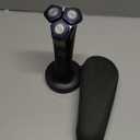 Philips Norelco Shaver i9000, Wet & Dry Electric Shaver, Ink Black, SenseIQ Technology, Triple Lift & Cut System, 360 Rotating Dual SteelPrecision Precision Blades, Nose Trimmer, Model X9000/90