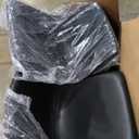 Sweetcrispy Counter Height Bar Stools Set of 2, 30 inch Height Stool Faux Leather Barstools with Back, Armless Kitchen Island Countertop Comfortable Modern Chairs with Metal Legs - Classic Black