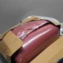 HOMELYSIAN 24x24 Outdoor Chair Cushions Set of 2, Patio Cushions for Outdoor Furniture, Thick Outdoor Seat Cushions for Chairs with Straps and Portable Handle(Burgundy)