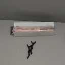 Zavarea Automatic Rotating Curling Iron for Long Hair - 1 Inch Curling Wand for Beach Waves & Loose Curls, Easy Hair Curler for Beginners, Anti-Scald & Frizz-Free, Dual Voltage for Travel (Pink)