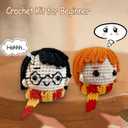 Crochet Kit for Beginners Adults -Animals Start Crotcheting - Perfect Amigurumi Knitting Learn to Kit for Adult with Stitch by Stitch Video Tutorials,Holiday Christmas Gift.