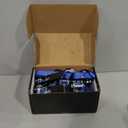 XSTRAP STANDARD Ratchet Tie Down Straps 8PK 1'' x 10 ft - 900 LB Break Strength Cargo Straps for Moving Appliances, Lawn Equipment, Motorcycle (Blue)