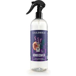 Caldrea Linen And Room Spray Air Freshener, Made With Essential Oils, Plant-Derived And Other Thoughtfully Chosen Ingredients, Lavender Cedar Leaf Scent, 16 Oz