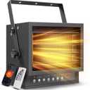 5000W Electric Garage Heater with WIFI & Remote, Ceiling Mount Shop Heater, Garage Space Heaters with ECO Mode, 240V, 12H Timer, Thermostat, Overheat Protection, for Garage Workshop Warehouse Industry