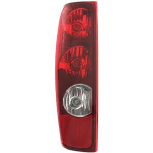 CarLights360 For 2004-2012 Chevy Colorado Rear Tail Light Driver Side Assembly Unit GM2800164-replaces 25821848