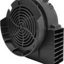 Replacement 1A Air Blower for Halloween Inflatables, Christmas Yard Blow Up, Outdoor Holiday Yard Inflatables Decorations Replacement Fan Blower Brushless for Christmas Inflatable Decorations 12V/1.0A