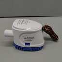 Automatic Submersible Boat Bilge Water Pump 12v 1100gph Auto with Float Switch, 1-1/8" Outlet, Compact Marine Boat Yacht