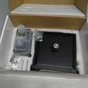 Black Shower Faucet Set, Rainfall Shower System with Square Shower Head and Handle Set, Wall Mounted Shower Fixtures, Full Metal Trim Repair Kit 10 inch Matte Black (With Shower Valve)