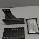 TRVL FIELDER Trailer Spare Tire Mount, Spare Tire Carrier, Spare Tire Holder Bracket Fits 4 & 5 & 6 Lugs Trailer Wheels on 4", 4.5", 4.75", 5" and 5.5" Bolt Patterns, Holds up to 180 Lbs