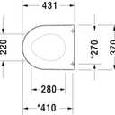 Duravit Various series Toilet Seat 0069890000 White