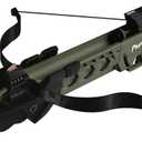 BARNETT Phantum Series Suction Crossbow, Pump Action Suction Dart Crossbow Flies Over 30 Feet, Safe Indoors & Out, Ages 8+, (OD Green)