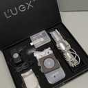 L'UGX Nail Drill 35000RPM Professional Brushless Electric Machine, Rechargeable Cordless Nail Efile for Acrylic Gel Nails, 8Pcs Nail Drill Bits, Low Noise Low Vibration