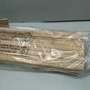 LazBlinds No Drill Cordless Roman Shades for Windows, 24" W x 48"H, Natural
