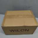 WILON Gold Wall Sconces Set of Two Indoor Wall Lights with E26 Base Industrial Gooseneck Barn Wall Lamp Modern Brass Wall Sconce Light for Bedroom Living Room Kitchen Sink Bedside Bathroom