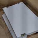 40" Wood Christmas Tree Collar, XL Hexagon Xmas Bottom Cover, Rustic Vintage Skirt for 7.5-11 ft Christmas Tree, Wooden Xmas Oversized Holiday Decor for Home Festive Party(White,X)