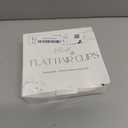 12 Pack Flat Hair Clips for Women Matte Neutral Square Claw Clips, Flat Barrettes & Flower Pins in Black, Blonde, Light Brown & Dark Brown, Soft Touch Hair Accessories for Thick & Thin Hair