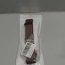 2 Pack Quick Release Braided Bands - 18mm 19mm 20mm 22mm 24mm Solo Loop Adjustable Soft Band for Women Men (Smoke Purple+Wine Red)