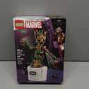 LEGO Marvel Dancing Groot, Guardians of The Galaxy Toy, Buildable Birthday Gift, Marvel Toy, Super Hero Hand-Operated Interactive Playset, Marvel Gift for Kids, Animated Groot Figure, 76297