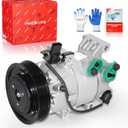 PHOBOOS A/C Compressor with Clutch Compatible with Kia Soul 2014-2019, Forte5/Forte Koup 2014-2016 & Hyundai Elantra 2017, ONLY FITS 1.6L engine. Fast Cooling, Easy Installation, Ref.CO-29273C, 168306