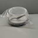 10 - 11" Plastic Disposable Cake Containers Carriers With Dome Lids And Cake Boards [5 Pack] And Cake Server | Round Bundt Cake Boxes / Cover | 2-3 Layer Cake Holder Display Containers For Transport