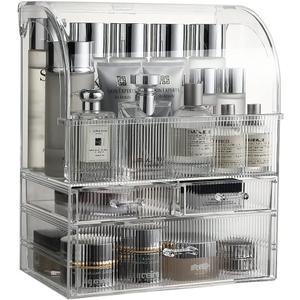 MOOCHI Professional Large Cosmetic Makeup Organizer Bathroom Storage Display Case with Drawers