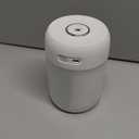 Portable Small Humidifier, 650ml Colorful Mini Humidifier for Bedroom, Office Desktop, Baby Room, Plants, Cool Mist Humidifiers(White)