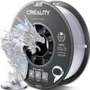 Official Creality PETG 3D Printer Filament 1.75mm 1KG (2.2lbs), High Precision Strong Toughness, Odorless Better Flow, Moistureproof 3D Printing CR Ender Filament, Transparent