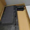 Stable Platform Ladder Leveler - Ladder Levelers for Extension Ladders with Storage for Uneven Surfaces (Regular Black)