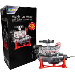 Revell 00460, Visible V-8 Engine Model Kit, unpainted
