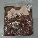 Mioglrie Baby Girl Dress Toddler Girls' Dresses 3 6 9 12 18 24 Months 2t 3t Girls Clothes Fall Winter Outfits (Brown)