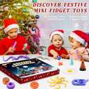 Little Ouchies Fidget Toys Advent Calendar 2025 for 36+ Months - 24 Days Sensory Ceuntdown Calendar with Pain Stim Toys for Autism (Orange, Purple, White,)