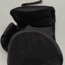 Travel Pillows for Airplanes, Airplane Pillow for Long Flight, Airplane Head Strap with Eye Mask for Sleep, Travel Neck Pillow for Car Road Trip, 360 Support Headrest, Stop Bobblehead, Black