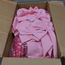 10 Pcs Spandex Chair Sashes for Wedding Elastic Chair Bows Sashes Universal Decorative for Party Baby Shower Ceremony Reception Banquet Decorations(Pink)