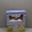 8th Wonder Bluey Toys Wooden Tea Party Set, 18-Piece Durable Toy Tea Set with Tray, Teapot, Teaspoons, and More, Pretend Play for Toddlers of Ages 3+