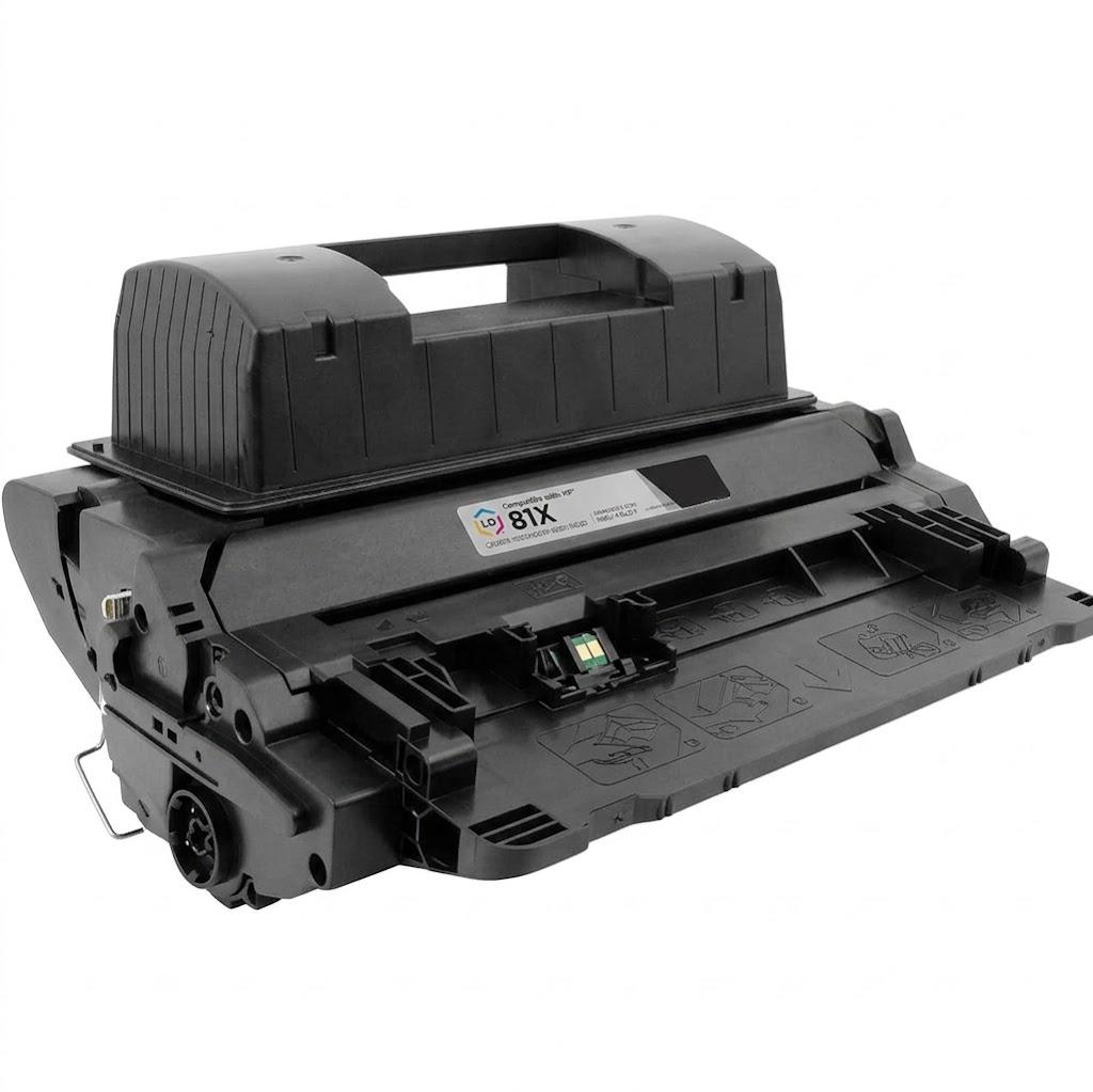 LD Products Compatible Toner Replacement for HP 81X CF281X (Black, 1-Pk)