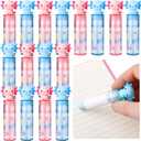 Gersoniel 16 Pcs Axolotl Retractable Erasers Axolotl Birthday Party Favor Gifts School Classroom Supplies Sliding Retractable Pink Blue Cute Animals Pencil Erasers for Amphibian Lovers Office Home