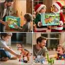 3 x 3 Pack Walking Dinosaur Toys for Kids 3-5 5-7 Years Old, Simulated Tyrannosaurus Brachiosaurus Triceratops with Sound & Light, Birthday Gifts Dino Toy for Toddlers Boys Girls 3 4 5 6 7 8 Years