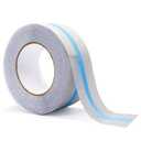 ONTWIE Anti Slip Tape, Clear Glow in The Dark Traction Grip Tape, 2 Inch x 32.8ft Waterproof Indoor/Outdoor, Non Slip Stair Treads Safety Tape(Clear with a line of Glow,Blue, 2" Width)