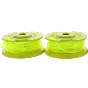 Ryobi One PLUS+ AC80RL3 OEM .080 Inch Twisted Line and Spool Replacement for Ryobi 18v, 24v, and 40v Cordless Trimmers 2 pack