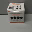 2K Cameras for Home Security, 5G & 2.4G WiFi Security Camera Indoor Outdoor for Baby Pet Dog Cat Nanny, 2-Way Audio, Color Night Vision, Siren, 24/7 Local Recording, IP65, Work with Alexa, K07-4P (White)