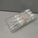 3 x dhrbsx Spray bottles small, 2oz/50ml Clear Empty Fine Mist Plastic Mini Travel Continuous Bottle Set, Small Refillable Liquid Containers 6pack with 2pcs Funnels and 12pcs Labels