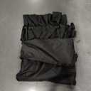 1MORE Soccer Bench - Portable Folding Team Bench, 8 Seats Foldable Sideline Benches, Soccer Chair with Bag & Backrest, Adult Team Chair for Football Camp Sport Events Outdoor Seating.Black