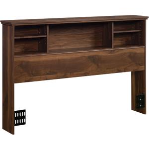 Sauder River Ranch Full/Queen Bookcase Headboard, in Grand Walnut Finish