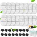 32 Packs Replacement Cat Water Fountain Filters Compatible with PETLIBRO Capsule Pet Fountain: PLWF002,71oz/2.1L Ultra Quiet-BPA-Free, Two Flow Modes Pet Water Dispenser