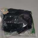 YEOREO SoftHue Women's Impact Halter Tank Top Longline Backless Scoop Neck Built-in Bra Sports Workout Gym Crop Top (Medium, Black)