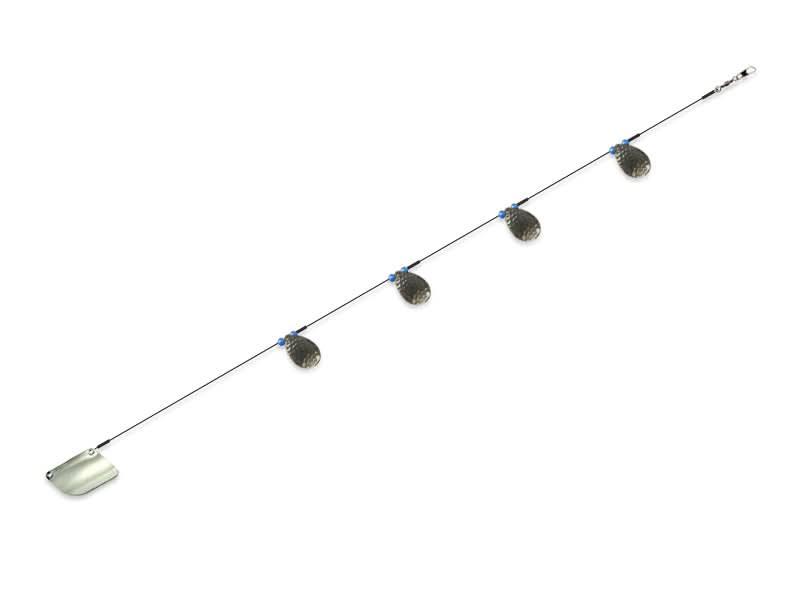 Mack's 24" Troll Lite Flasher - Brass Willow Leaf Fishing Dodger Rig 40831