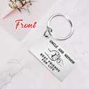 5 x TGCNQ Christmas & Birthday Gift for Uncle - Best Uncle Keychain - Xmas Gift Keyring