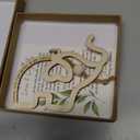 Gift Sisterhood Elephant | Sisterhood Ornament, Symbol of Friendship Wooden Elephant with Story Card, Perfect Present for Women