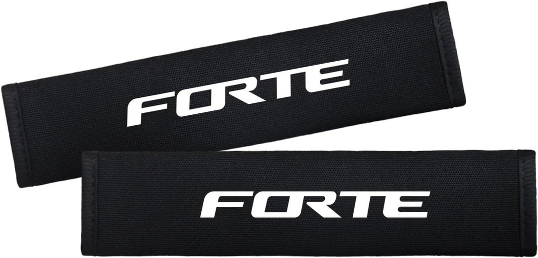 2PCS Seat Belt Covers Compatible with KIA K3 2019-2021 Car Accessories, Seatbelt Shoulder Strap Pads Safety Belt Cushions Protective Sleeves
